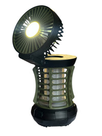 Mosquito & Lighting Lamp - Rechargeable - With Fan