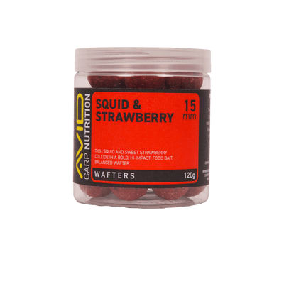 Avid Carp Squid & strawberry - Wafter - KarperCentrale