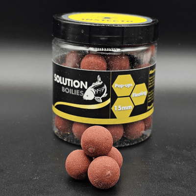 CC Solution Boilies InStecto - FS Pop ups - 15mm - Rood - Blood Boosted - KarperCentrale