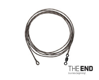 The END - Leadcore 1m - Swivel - 3 pcs - Ready to use