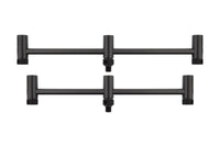 Barres Buzz réglables Black Label Carbon pour 3 cannes (220mm - 250mm)