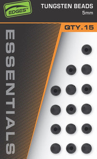 Edges 5mm Tungsten Beads