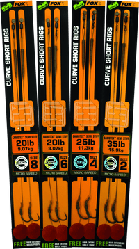 Edges Curve Short Camotex Semi Stiff Ready Rigs