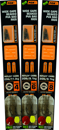 Edges Wide Gape Beaked PVA Ready Rigs