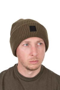 Olive Merino Blend Beanie - Beanie