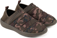 Chaussons camouflage kaki - Pantoufles
