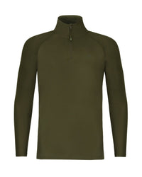 Kool UPF Zip Jersey - Dunkel Olive