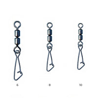 Girella doppia Connex con moschettone ad uncino