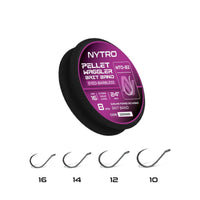 NTO-B2 Barbless Pellet Waggler Rig - 61cm - Latex Bait Band