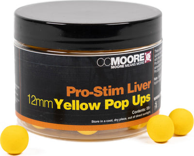 Pro-Stim Liver - Pop-ups - 12mm - Yellow