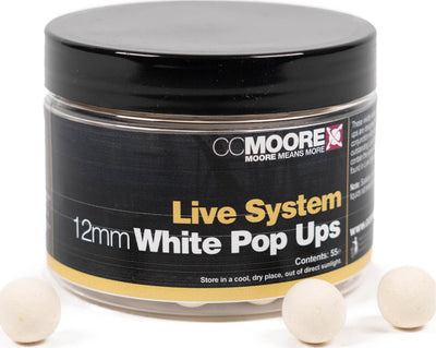 Live System - Pop-ups - 12mm - White