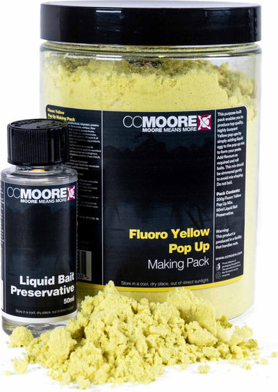 Fluoro Yellow Pop Up Making Pack - 200g  