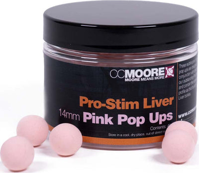 Pro-Stim Liver - Pop-ups - 14mm - Pink
