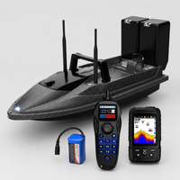 Medium Bait Boat - Carbon - PRO - Fishfinder + Autopilot