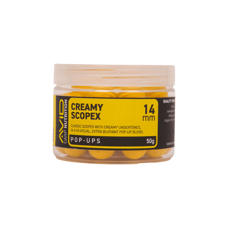Creamy Scopex - 14mm - Pop-ups - Geel