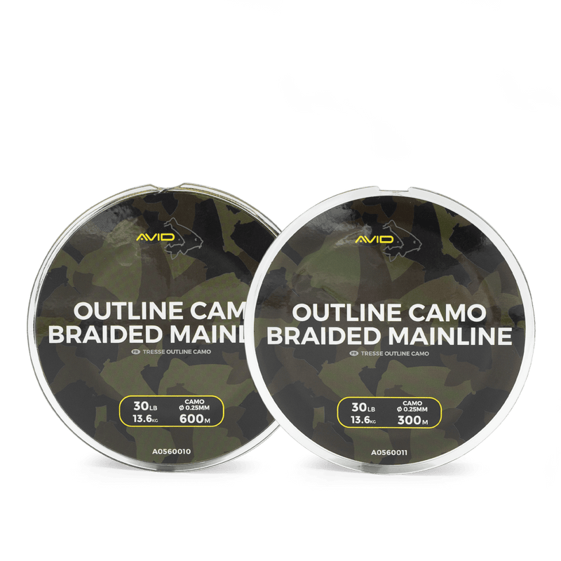 Outline Camo - Flettet hovedline - 30LB