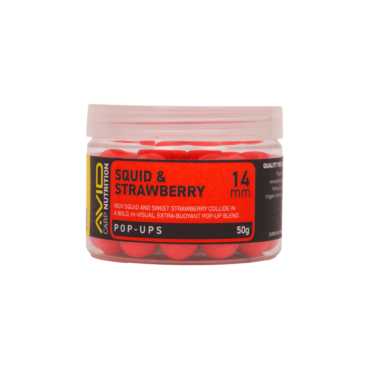 Squid & Strawberry Pop-up - 14mm - Rot