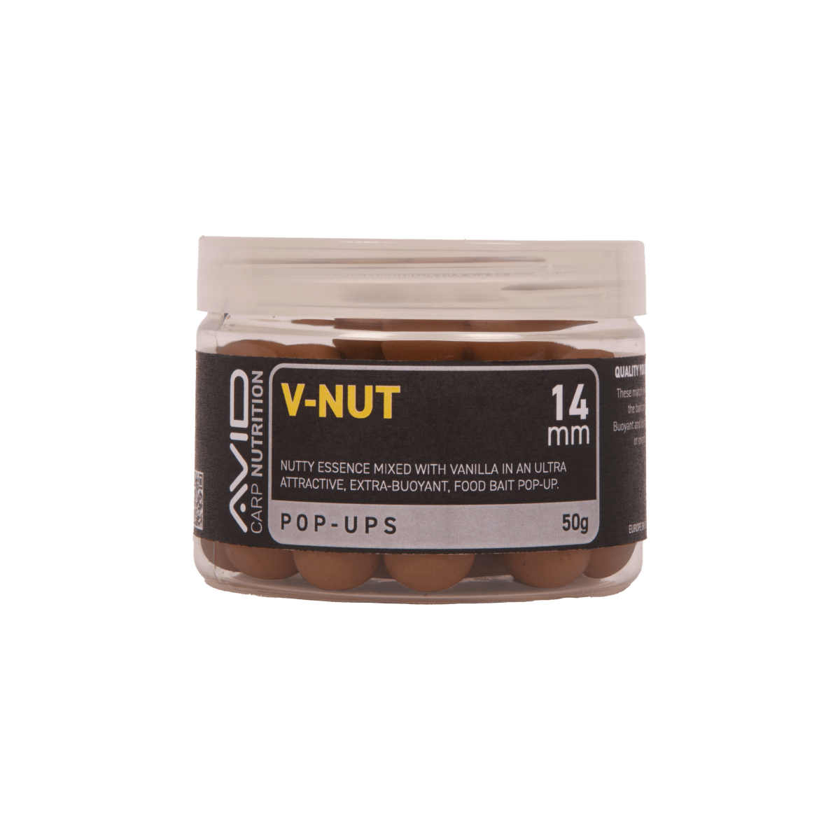 V-Nut Pop-up - 14mm - Natur