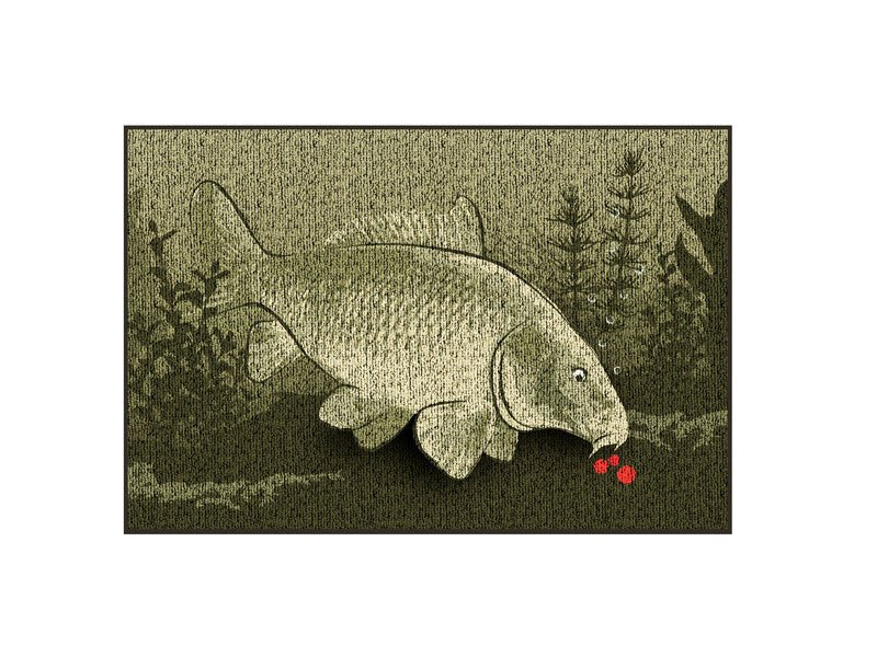 CatchME Carp Kleed - Deurmat - Compact - Antislip - 60x40 cm
