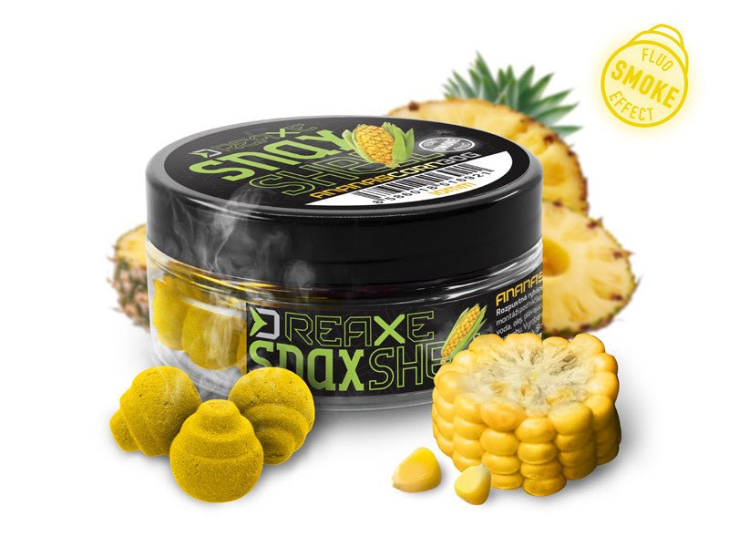 D Snax - Maïs & Ananas - Forme Coquillage - Effet Fumé - Wafters