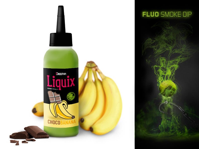 D Snax LiquiX - Čokoláda & Banán - Fluo Dip - PVA Safe - Sladké