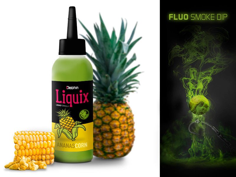 D Snax LiquiX - Maïs & Ananas - Dip Fluo - Compatible PVA - Doux-Frais
