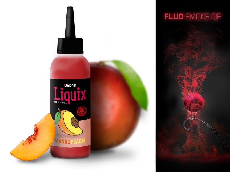D Snax LiquiX - Mango & Peach - Fluo Dip - PVA Safe - Ovocný