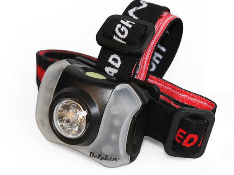Polar X - Linterna frontal - LED rojo y blanco