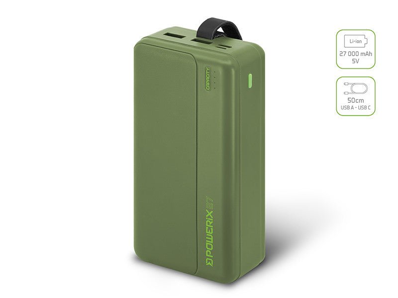 PoweriX - Powerbank - 27 000mAh