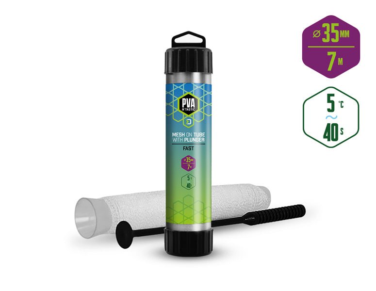 Delphin Quick 'n Tastic - PVA Mesh Koker - 7M - KarperCentrale