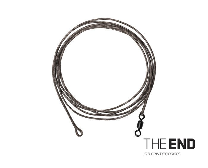 The END - Leadcore 1m - Swivel - 3 stuks - Kant en klaar