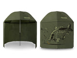 Fishing umbrella 'BigONE' with print & sides