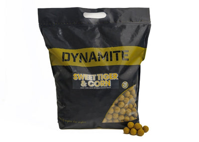 Dynamite Baits Sweet Tiger & Corn Boilies - 5kg - KarperCentrale