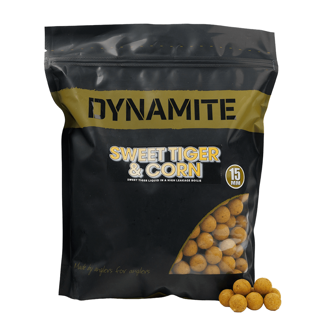 Dynamite Baits Sweet Tiger & Corn Boilies - 5kg - KarperCentrale
