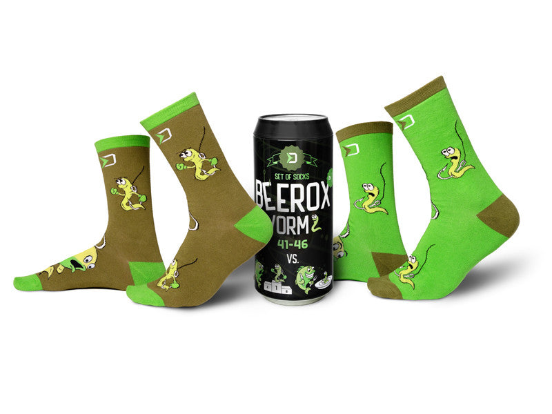 BEEROX - Worm - Gift Box - Socks  