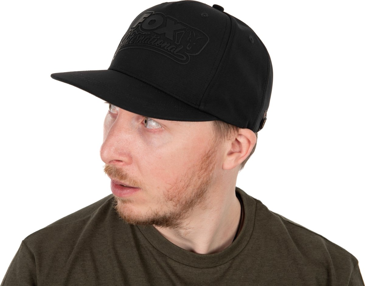 Black Camo Snapback Hut - Pet