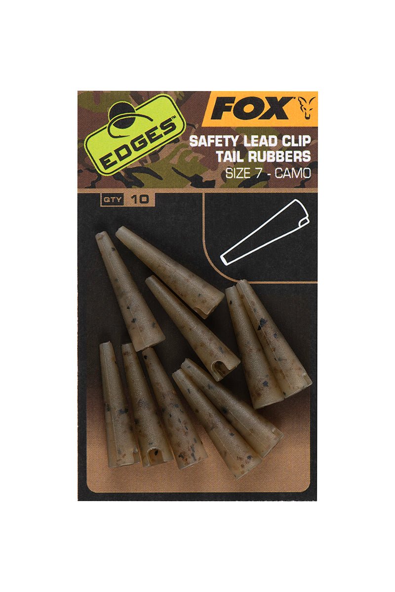 Edges Camo Lead Clip Tail Rubbers