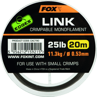 Fox Edges Link Trans Khaki Mono - dé KarperCentrale