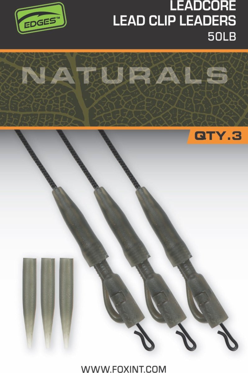 Edges Naturals Leadcore Power Grip Blei Clip Vorfächer