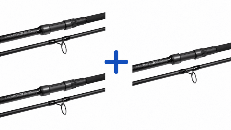 Horizon X3 S - 12ft - 4.00lb - 2+1 gratis