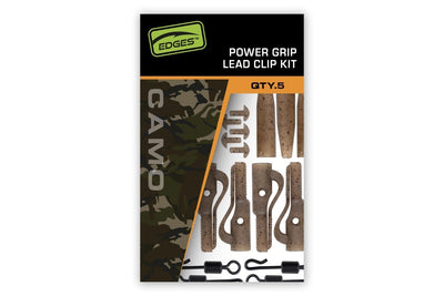 FOX Lead Clip Kit - Power Grip - Camo - KarperCentrale