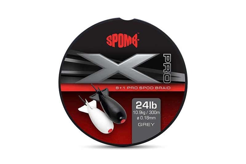 SPOMB - X Pro Braid - Grå - 24lb - 300m