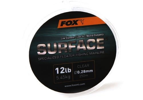 FOX Surface Floater - Mainline - Clear - KarperCentrale