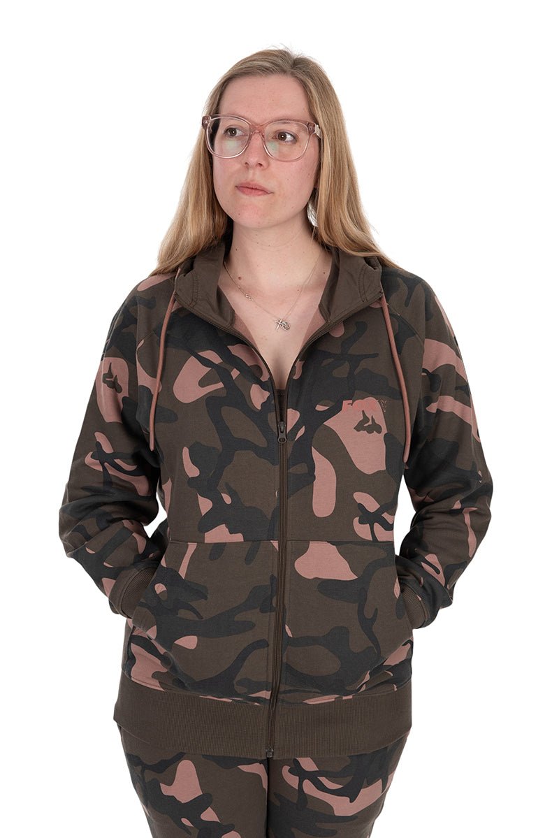 FOX Womans - Zipped Camo Hoodie - KarperCentrale