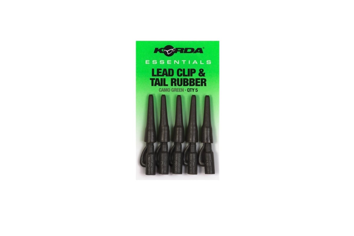 Korda Essentials Lead Clips & Tail Rubbers - KarperCentrale