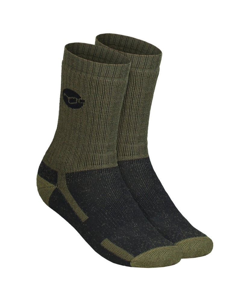 Kore - Merinowolle - Socken - Olive
