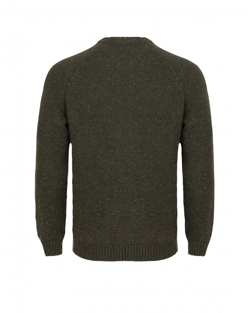 Mindset Fisherman - Knitted Sweater - Dark Olive  