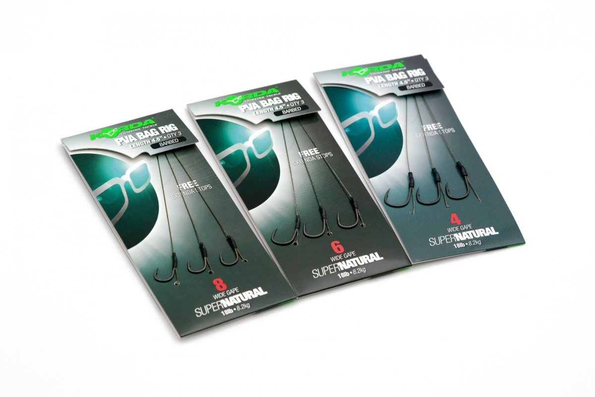 Korda Solidz PVA Rig - Wide Gape - Microbarb - KarperCentrale