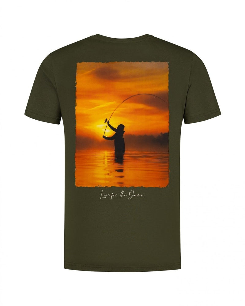 Sunrise Tee - Dark Olive