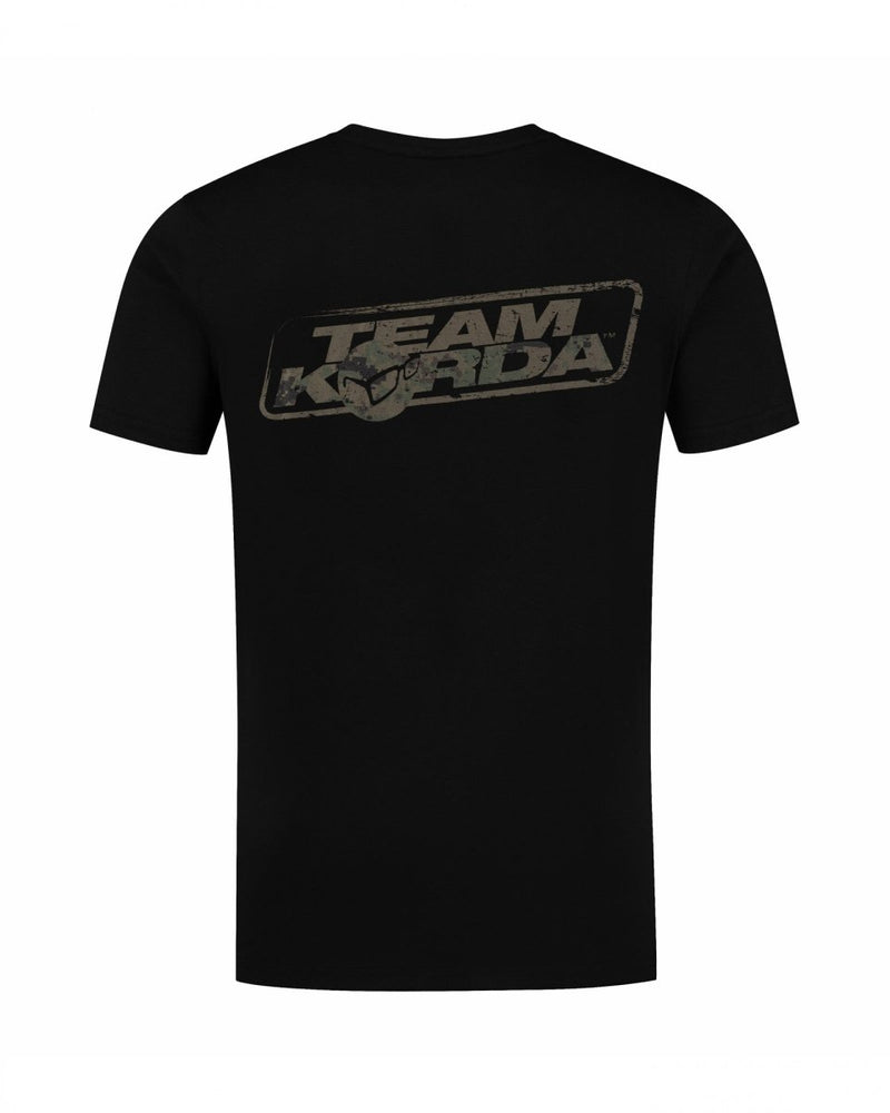 Team Korda - Digi Kamo Tee - Black